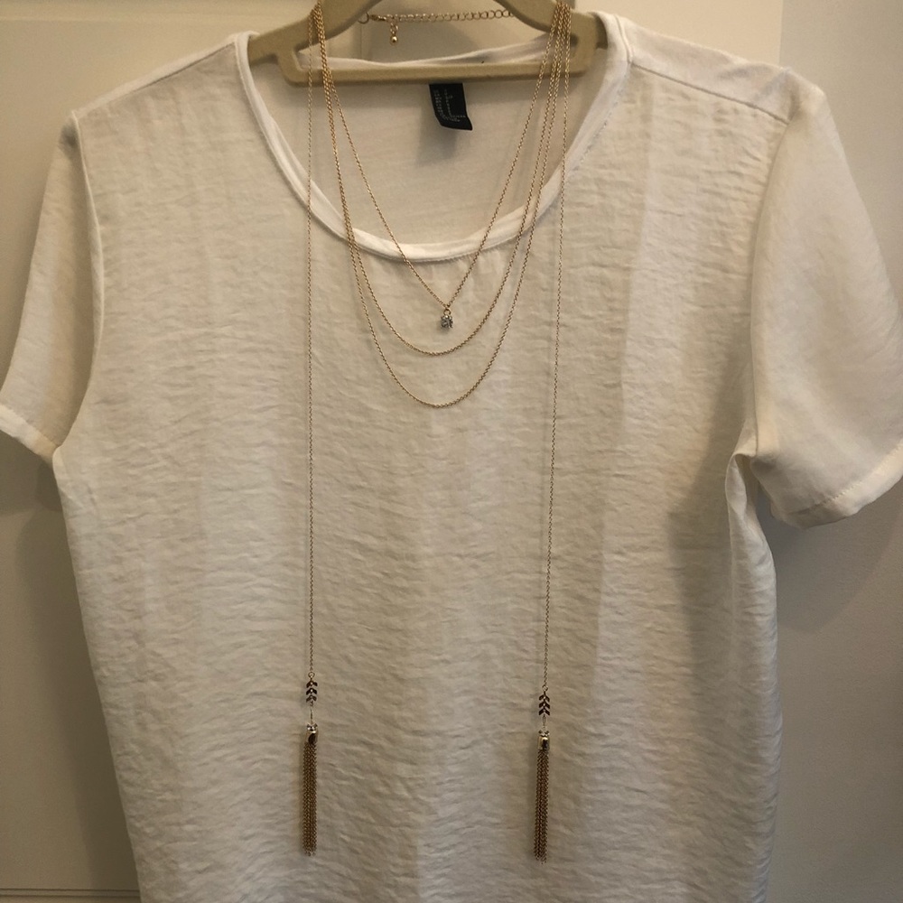 3 Layer Gold Necklace